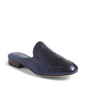 Joie Delaney blue mules size 7